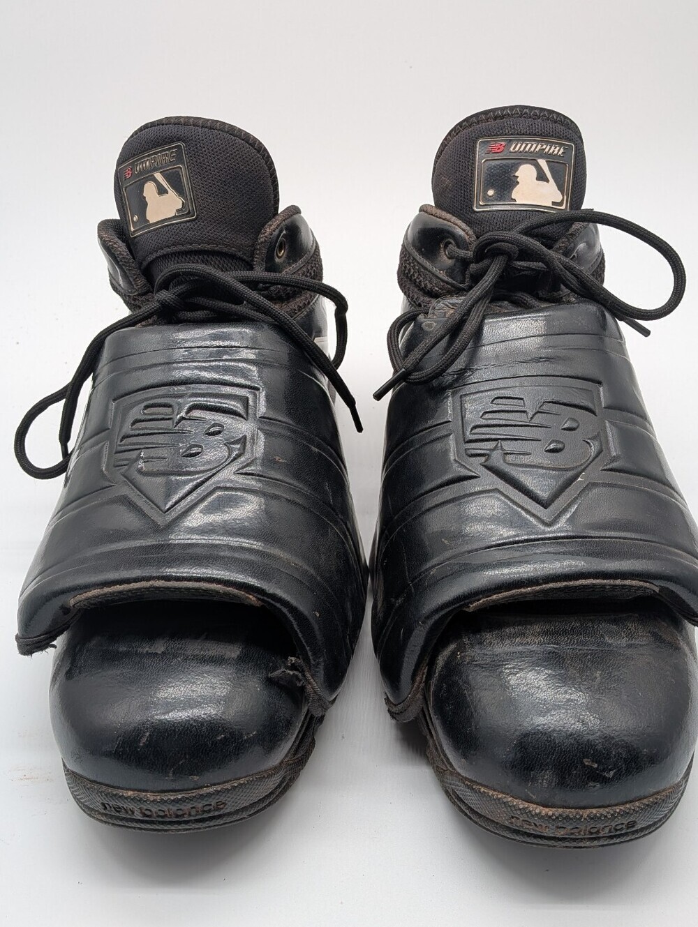 New Balance Umpire Plate Shoes Black Composite Toe Met Guard Baseball Size 13
